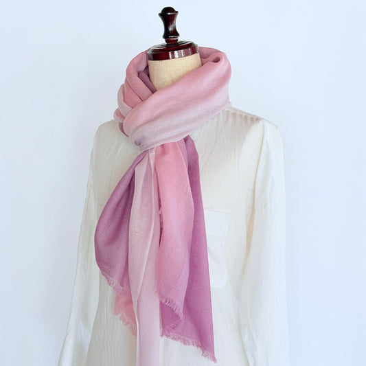 メリノウール ストール（マルチカラー）