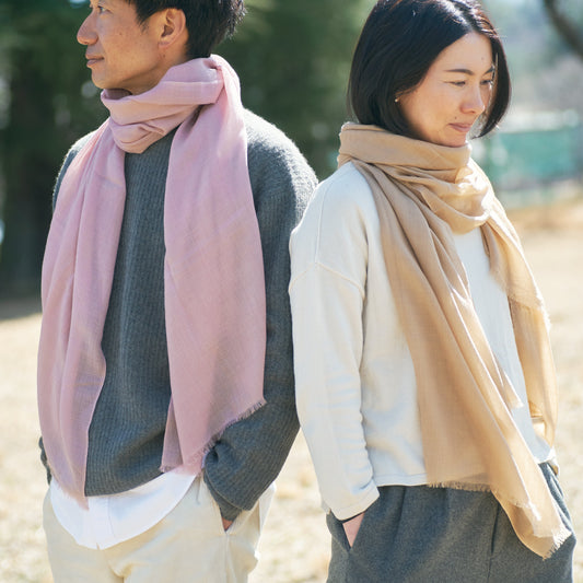 メリノウール ストール（単色）